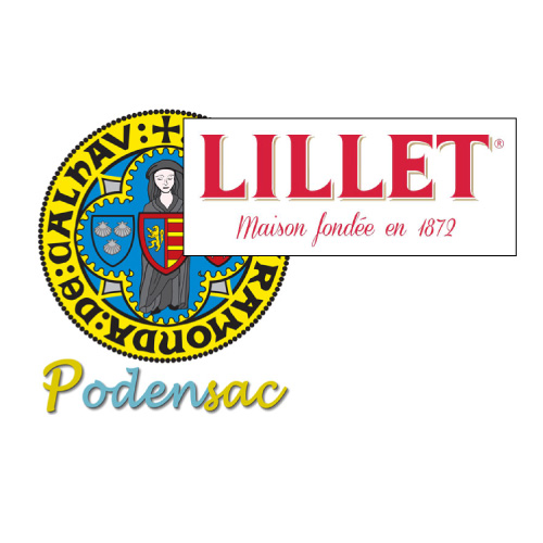 Ville de Podensac avec la Maison Lillet