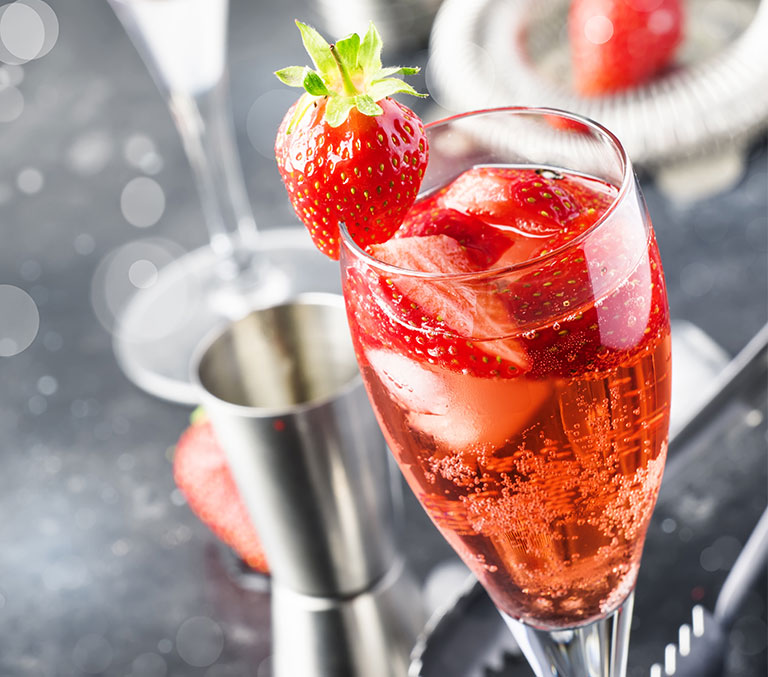 Vins aromatisé fraise 