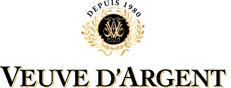 Présentation de la marque Veuve d'Argent, logo.